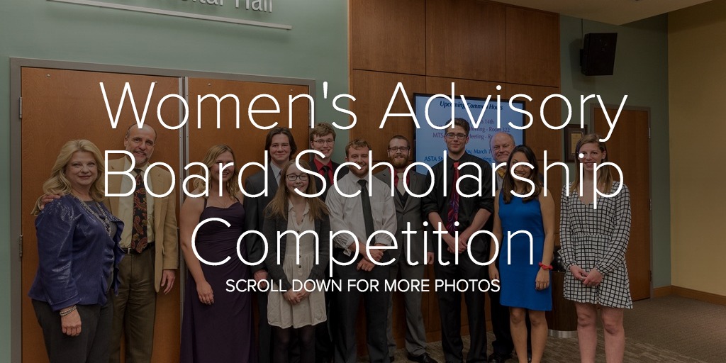 Women's Advisory Board Scholarship Competition