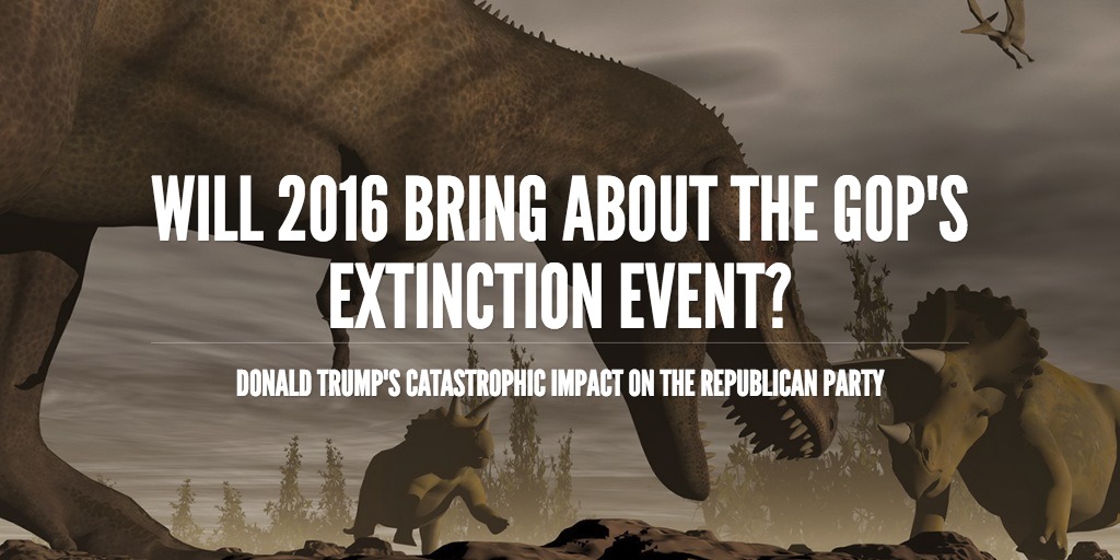 will 2016 bring about the gop's extinction event?