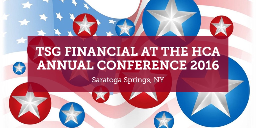 TSG Financial at the HCA Annual Conference 2016