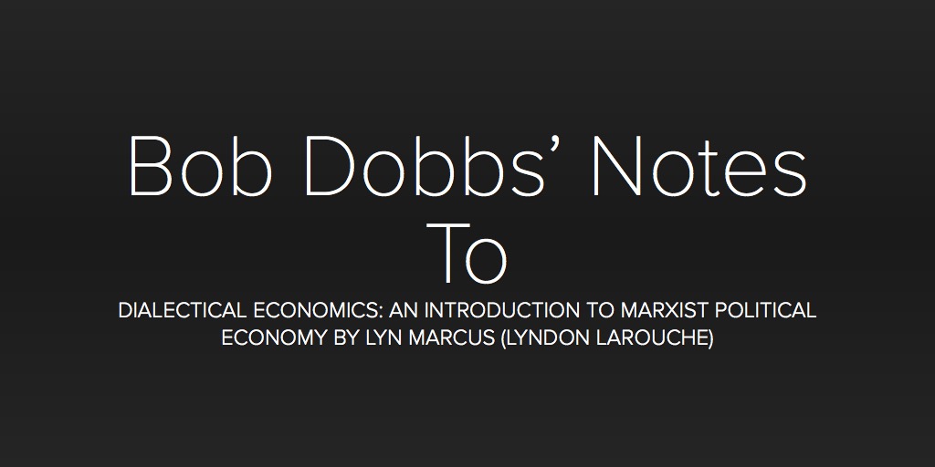 Bob Dobbs’ Notes To
