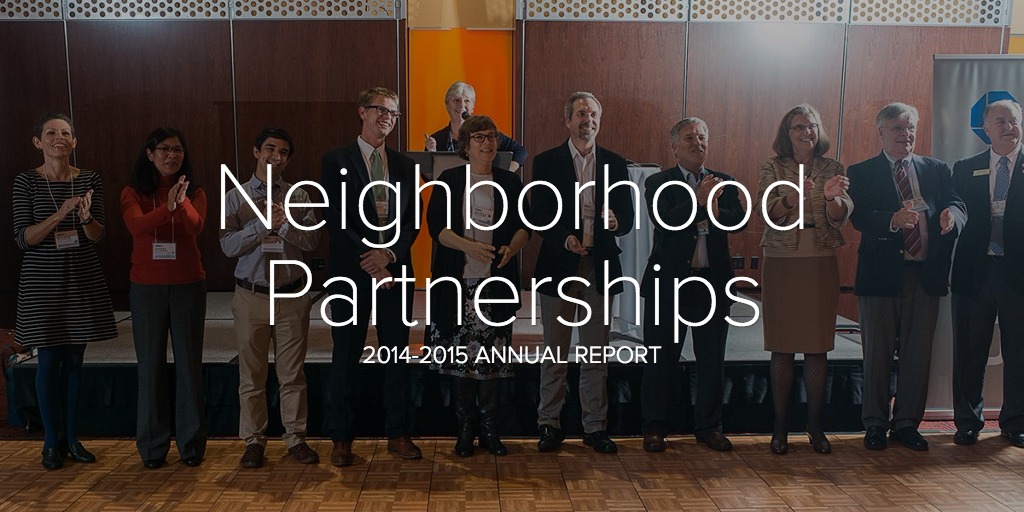Neighborhood Partnerships