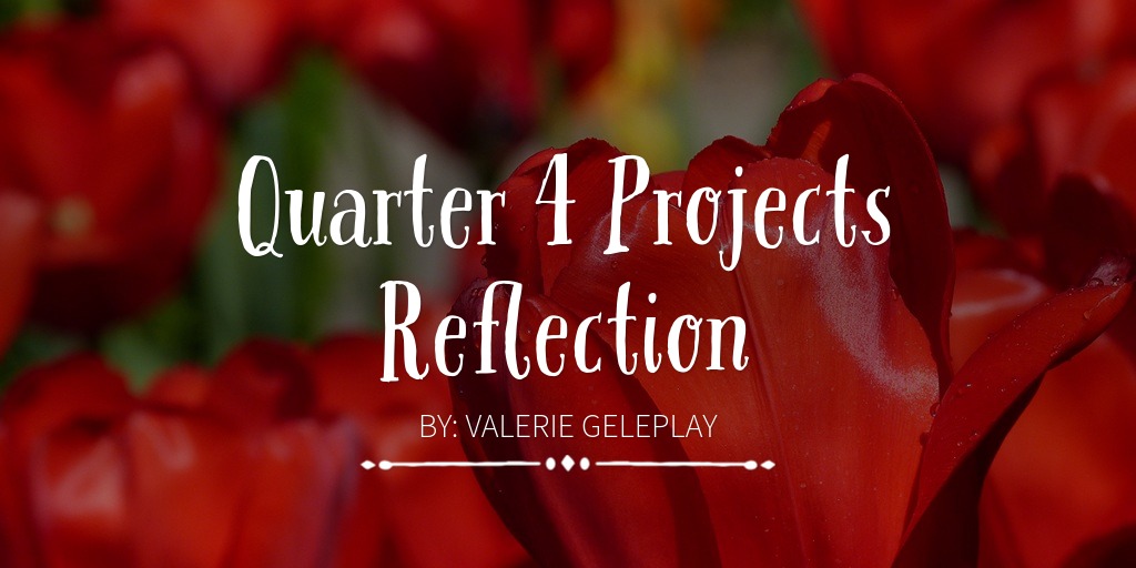 Quarter 4 Projects Reflection